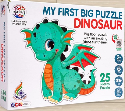 MY FIRST BIG PUZZLE DINOSAUR