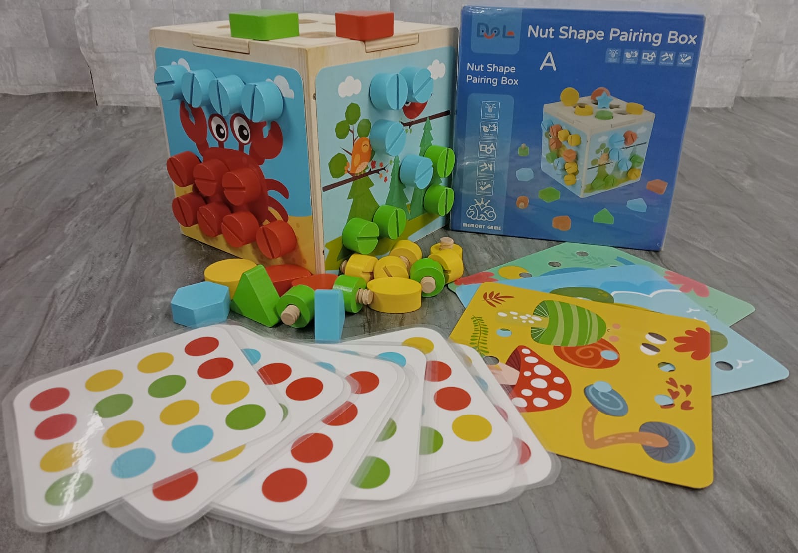 NUT SHAPE PAIRING BOX