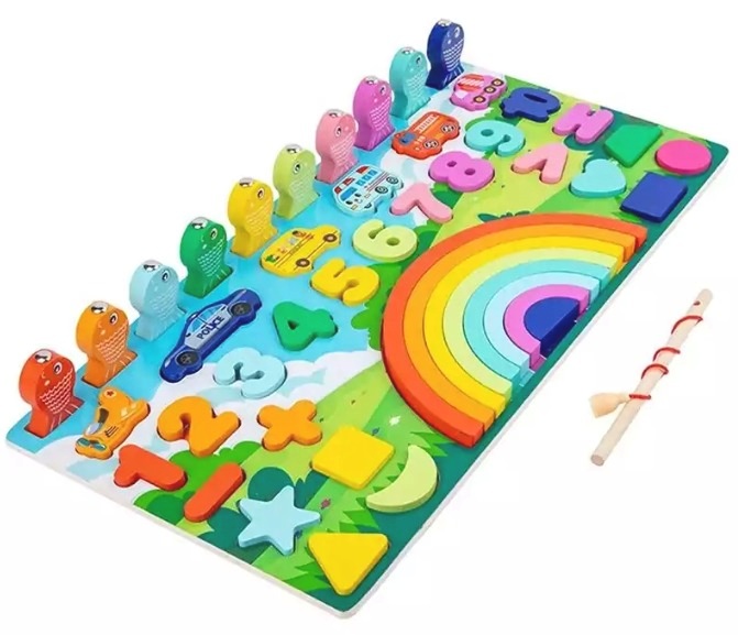RAINBOW SHAPE LOGARITHMIC PLATE