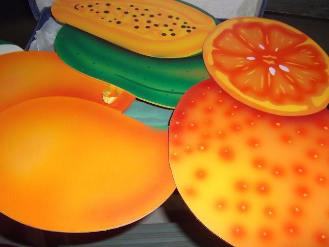 FRUITS & VEGETABLE SET CUTOUT