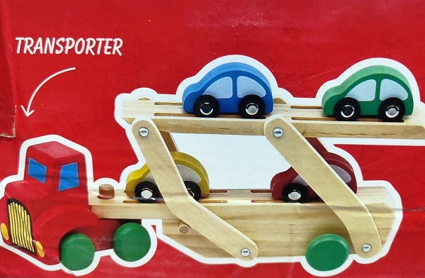 WOODEN CAR TRANSPORTER