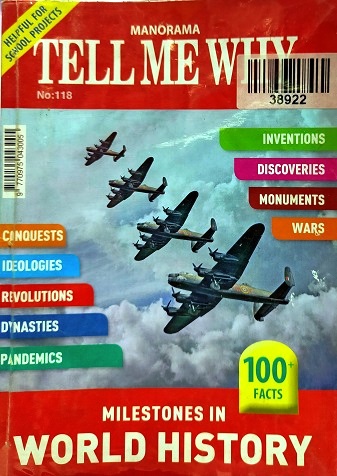 NO 118 TELL ME WHY milestones in world 2016 july