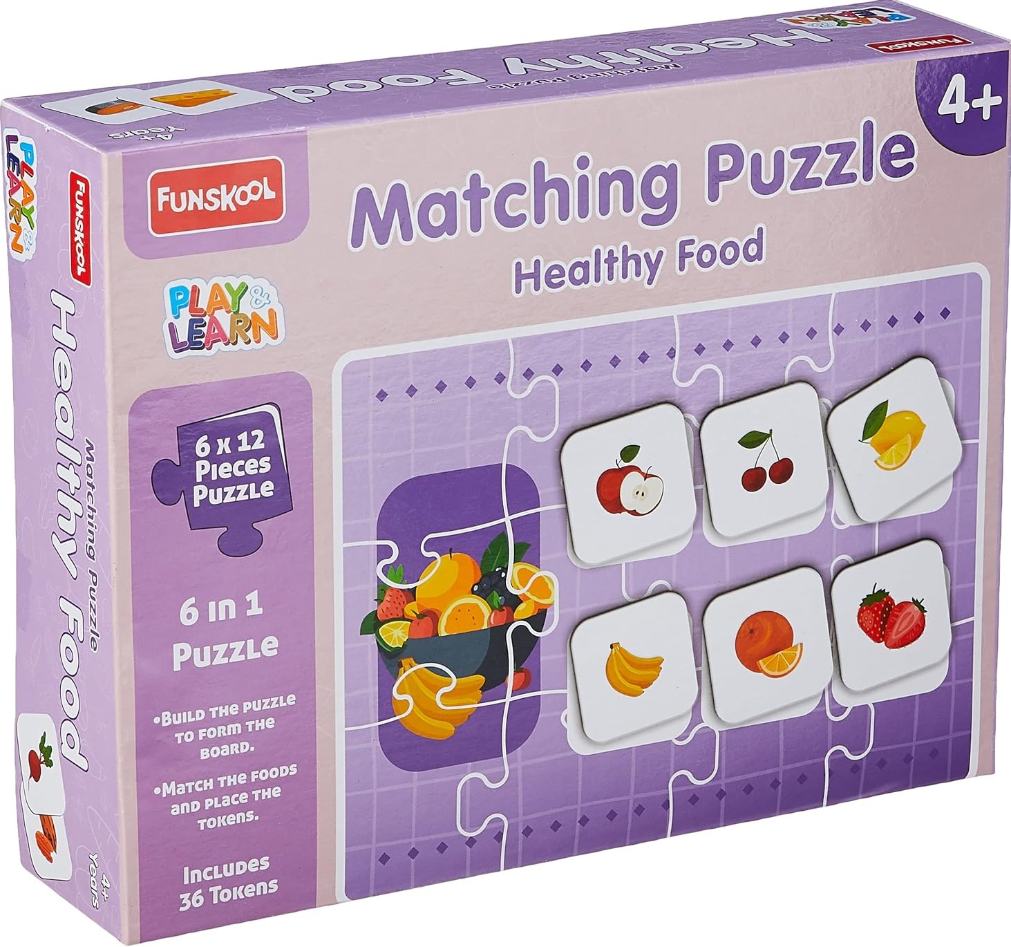 MATCHING PUZZLE HEALTHY FOOD