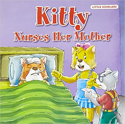 KITTY NURSES HER MOTHER