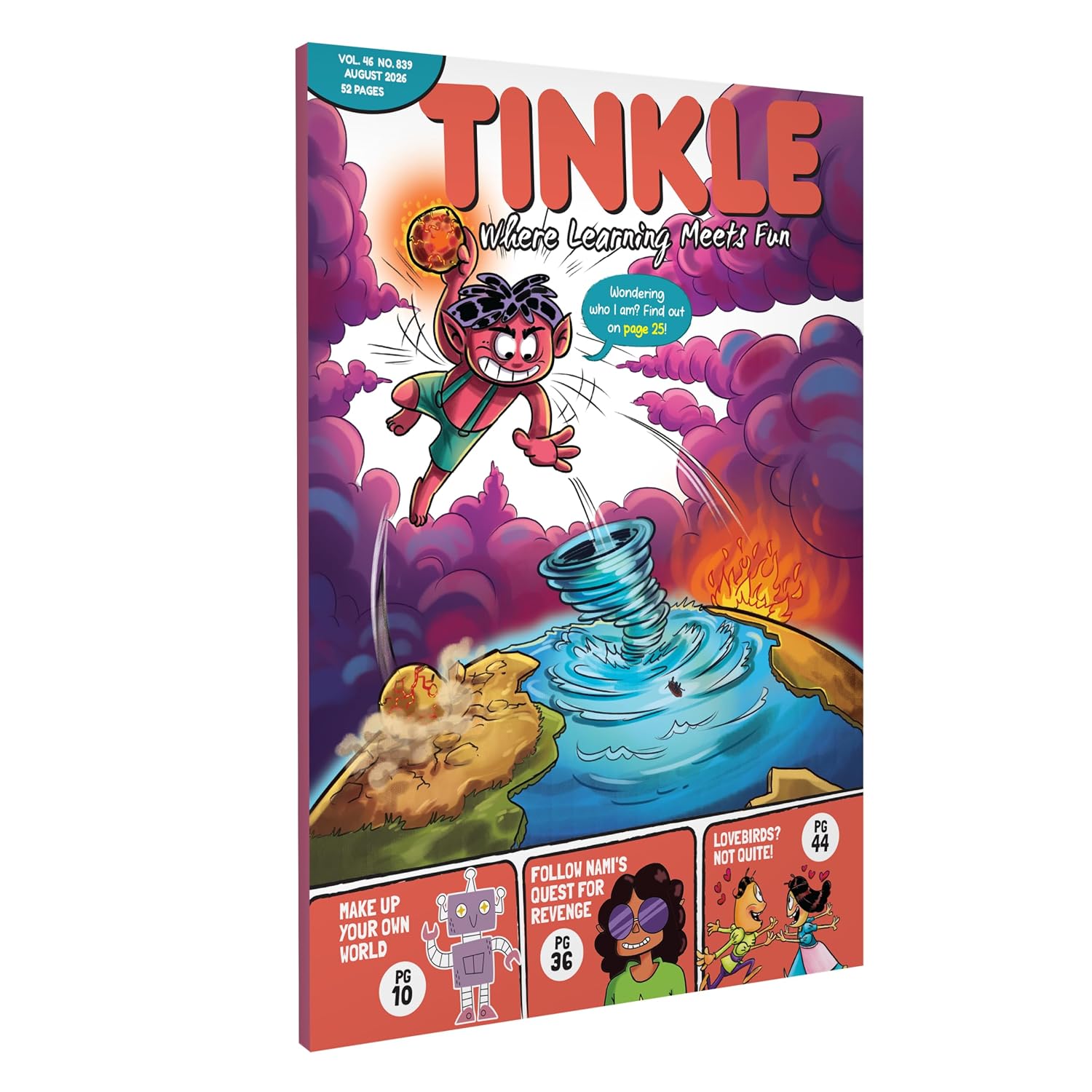 NO 839 TINKLE COMIC 2026 AUG