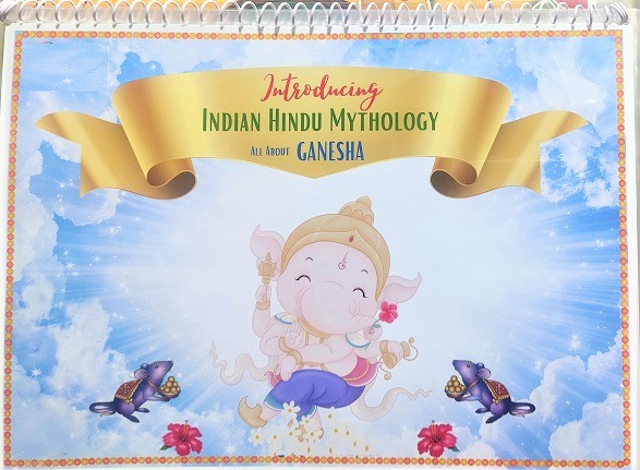 INDIAN HINDU MYTHOLOGY ALL ABOUT GANESHA WITH VELCRO