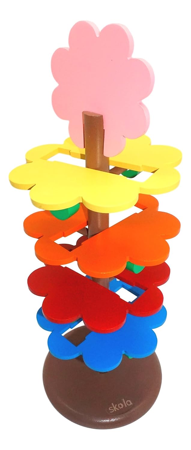 TWISTING BLOSSOMS tree wooden